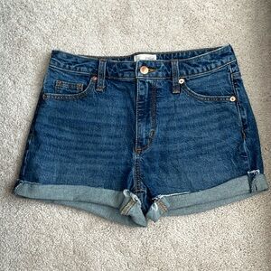 Universal Thread high rise cuffed denim shorts